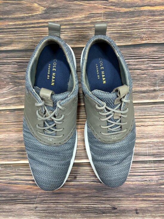 Cole Haan Grand Tour Knit Oxford Men\'s Gray Lace‎ Up Casual Shoes Size 8.5 main image 6